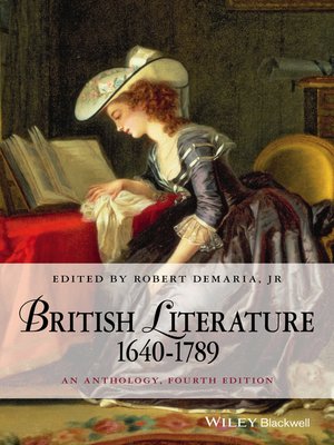 cover image of British Literature 1640-1789